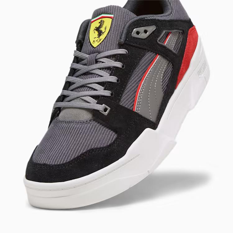 Giày Puma Scuderia Ferrari Slipstream Nam Xám Đen Đỏ