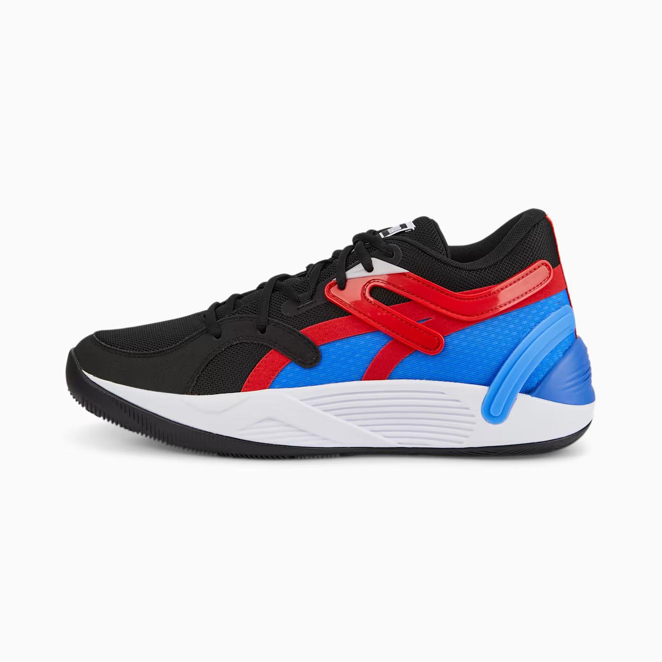 Giày Puma Trc Blaze Court Basketball Shoes Nam Đen Xanh Đỏ