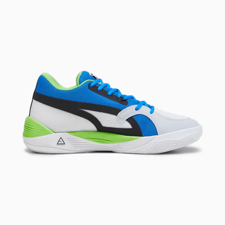 Giày Puma Trc Blaze Court Basketball Shoes Nam Trắng Xanh