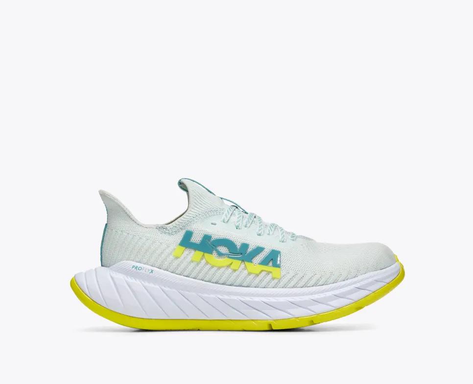 Giày Hoka Carbon X 3 Trắng Xanh