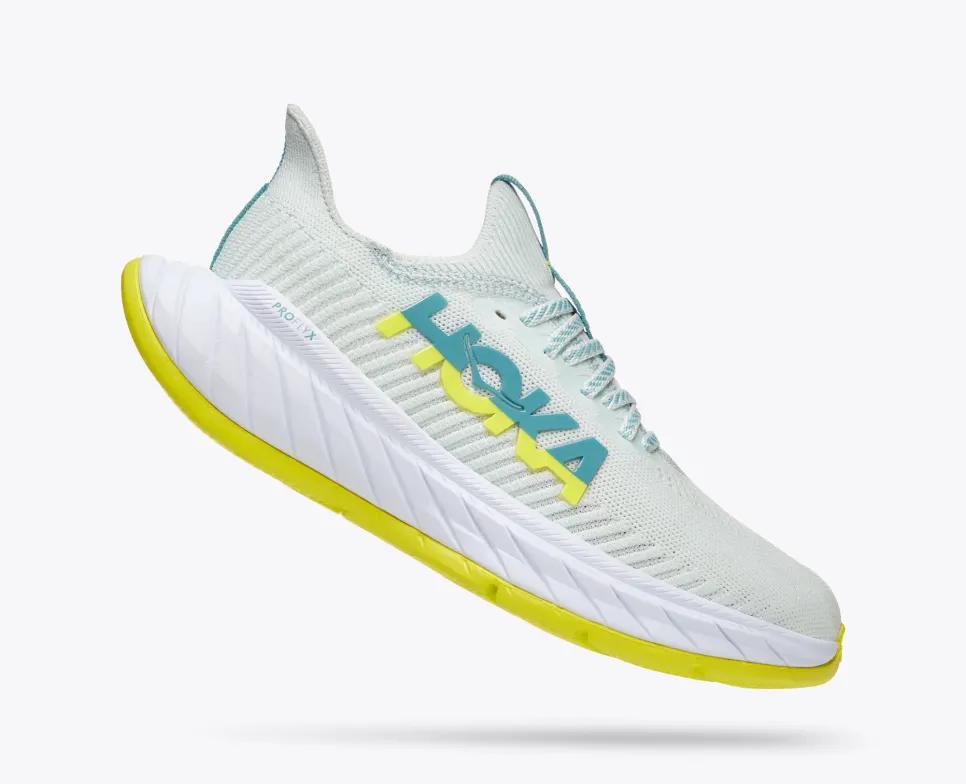 Giày Hoka Carbon X 3 Trắng Xanh