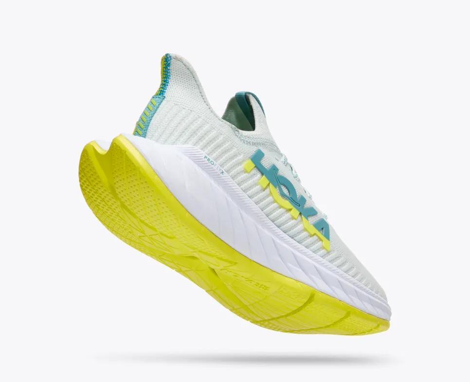 Giày Hoka Carbon X 3 Trắng Xanh