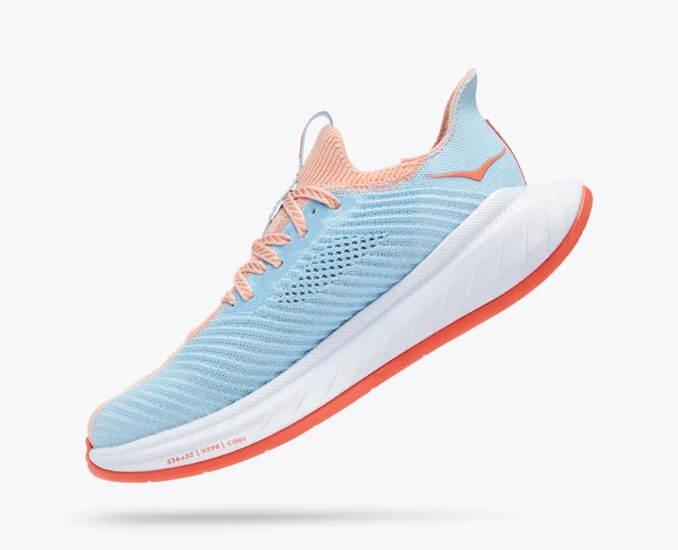 Giày Hoka Carbon X 3 Cam Xanh