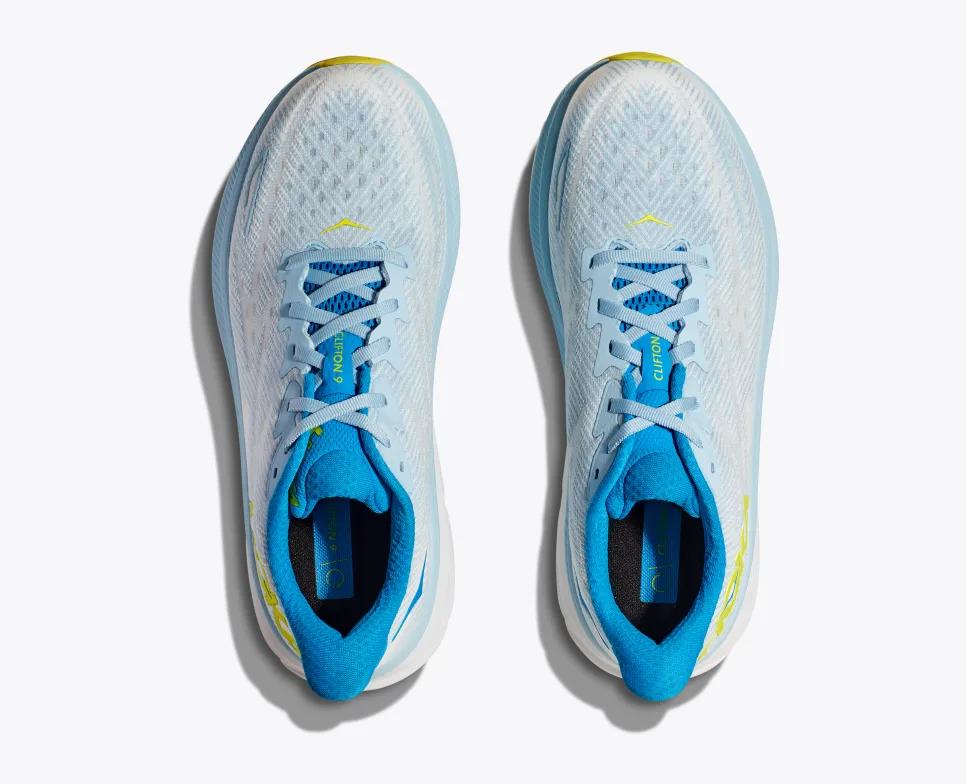 Giày Hoka Clifton 9 Nam Trắng Xanh