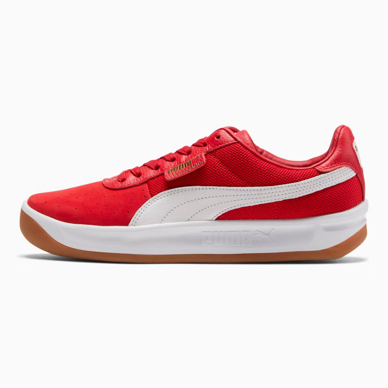 Giày Puma California Casual Nam Đỏ Trắng