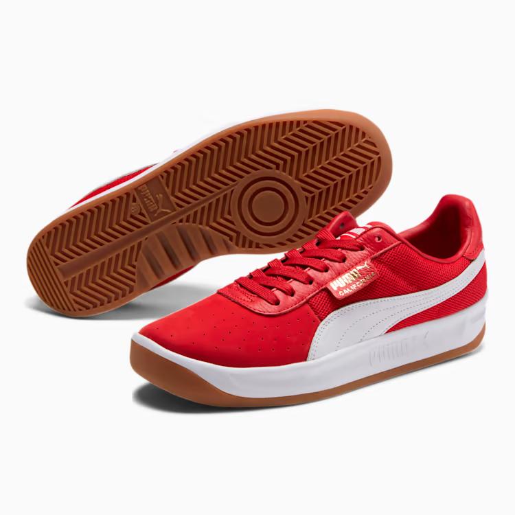 Giày Puma California Casual Nam Đỏ Trắng