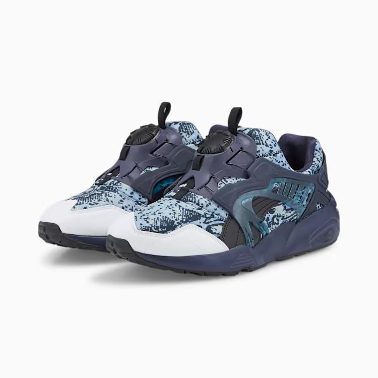 Giày Puma Disc Blaze Snake Nam Xanh Trắng