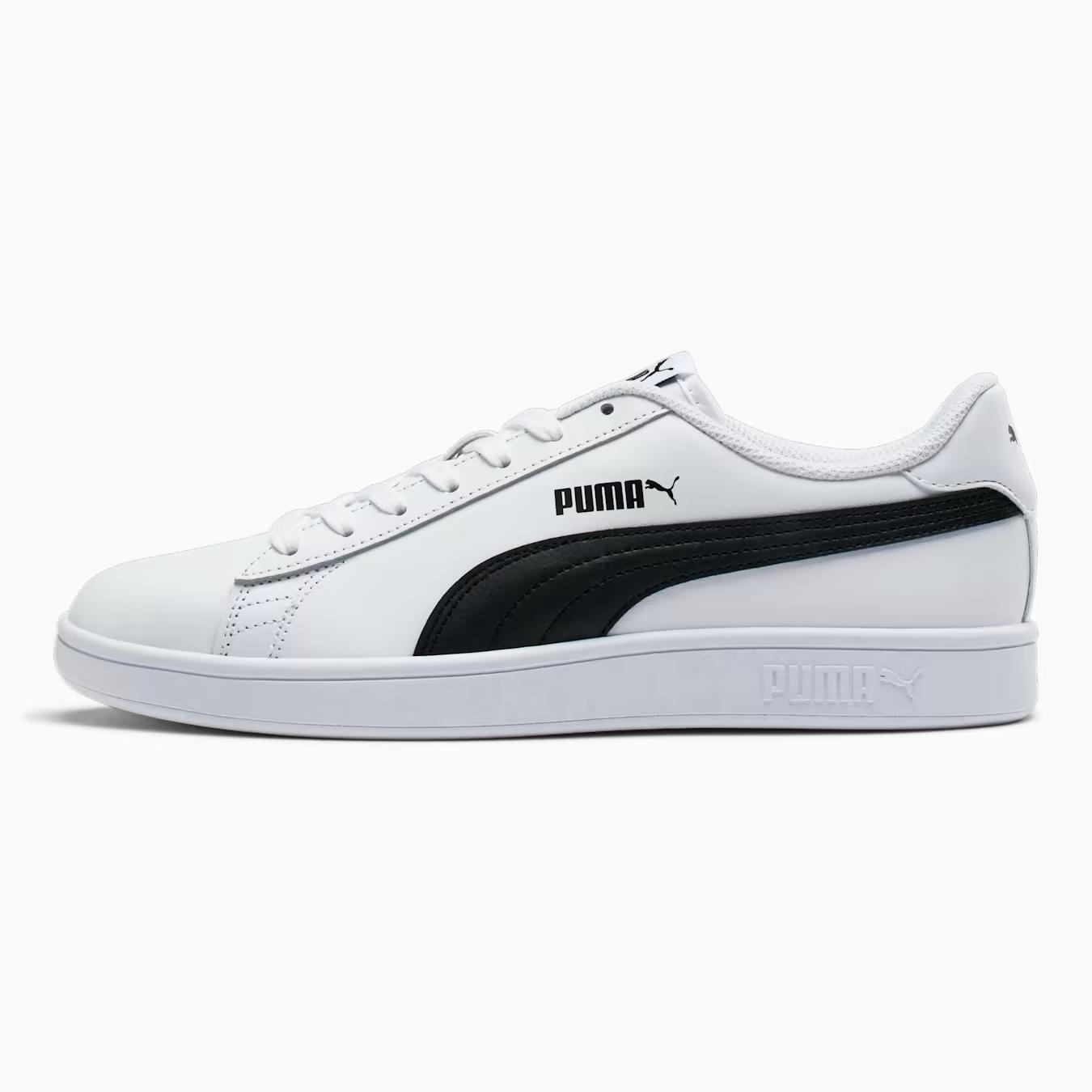 Giày Puma Smash V2 Sneakers Nam Trắng Đen