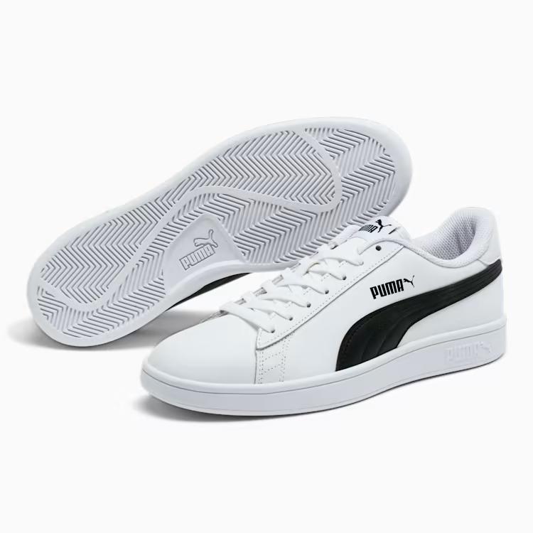 Giày Puma Smash V2 Sneakers Nam Trắng Đen