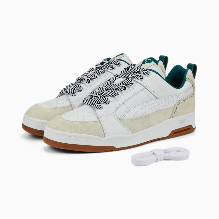 Giày Puma X Ami Slipstream Lo Sneakers Nam Trắng Xanh