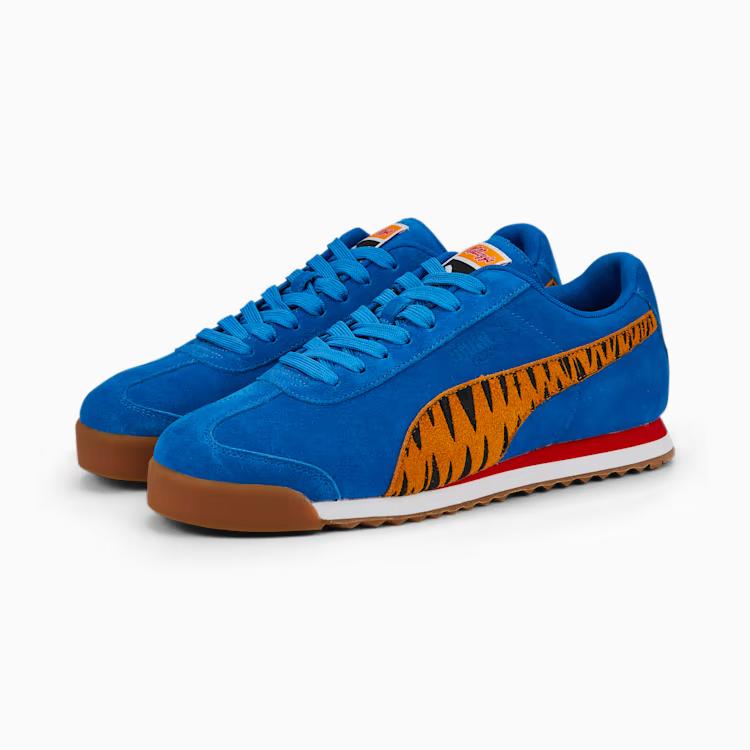 Giày Puma X Frosted Flakes Roma Sneakers Nam Xanh Cam 