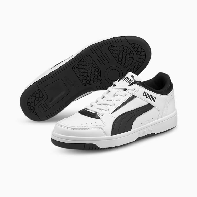 Giày Puma Rebound Joy Low Sneakers Nam Trắng Đen