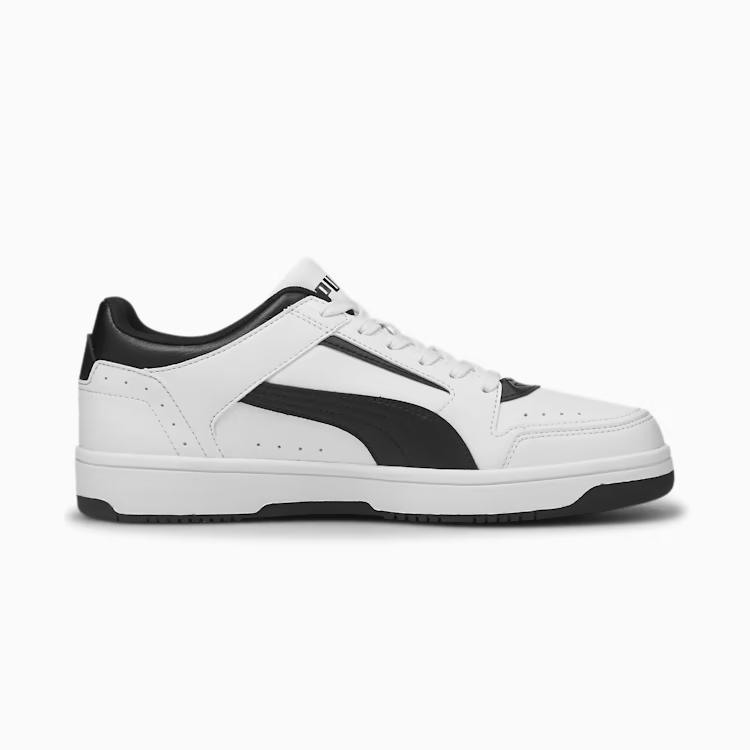 Giày Puma Rebound Joy Low Sneakers Nam Trắng Đen