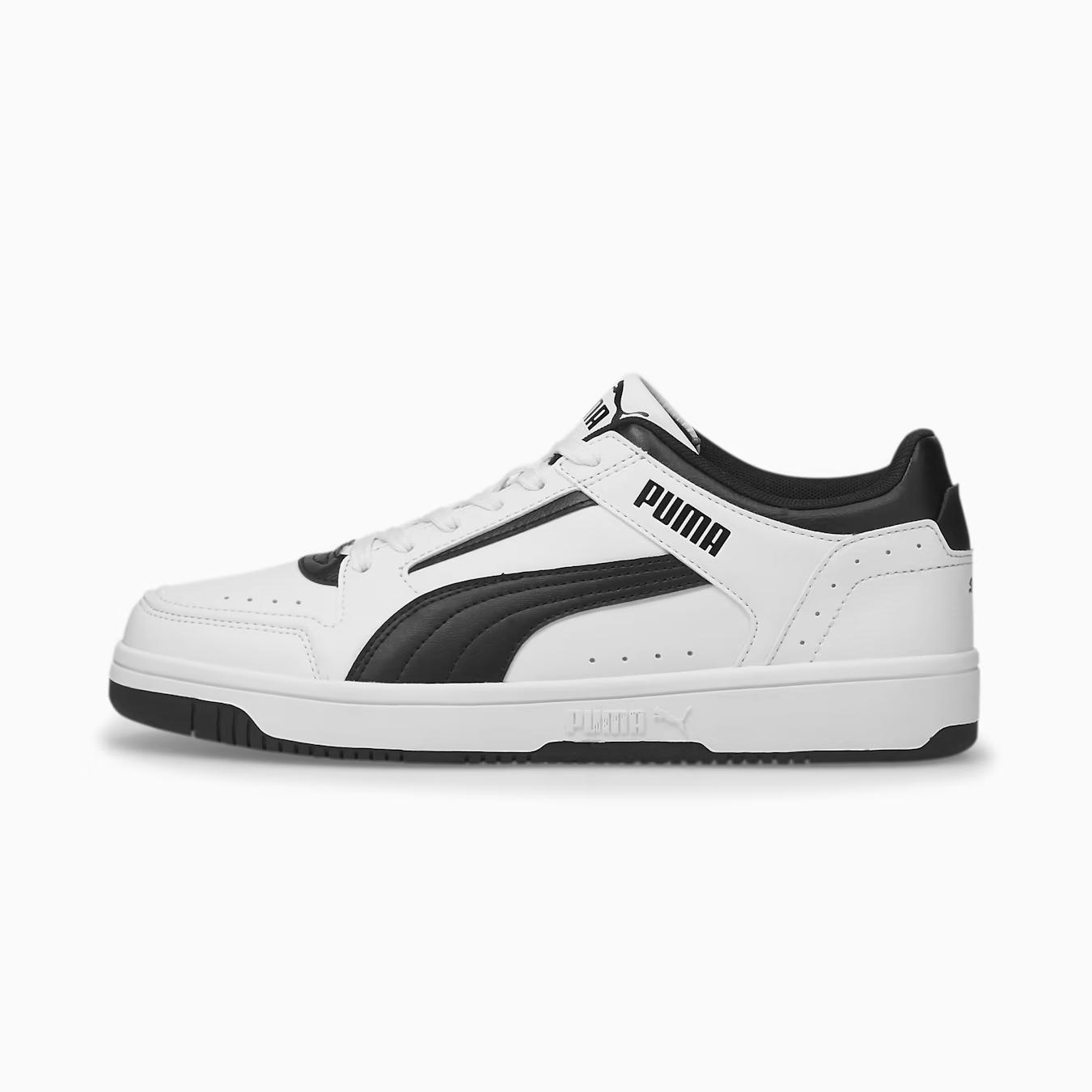 Giày Puma Rebound Joy Low Sneakers Nam Trắng Đen