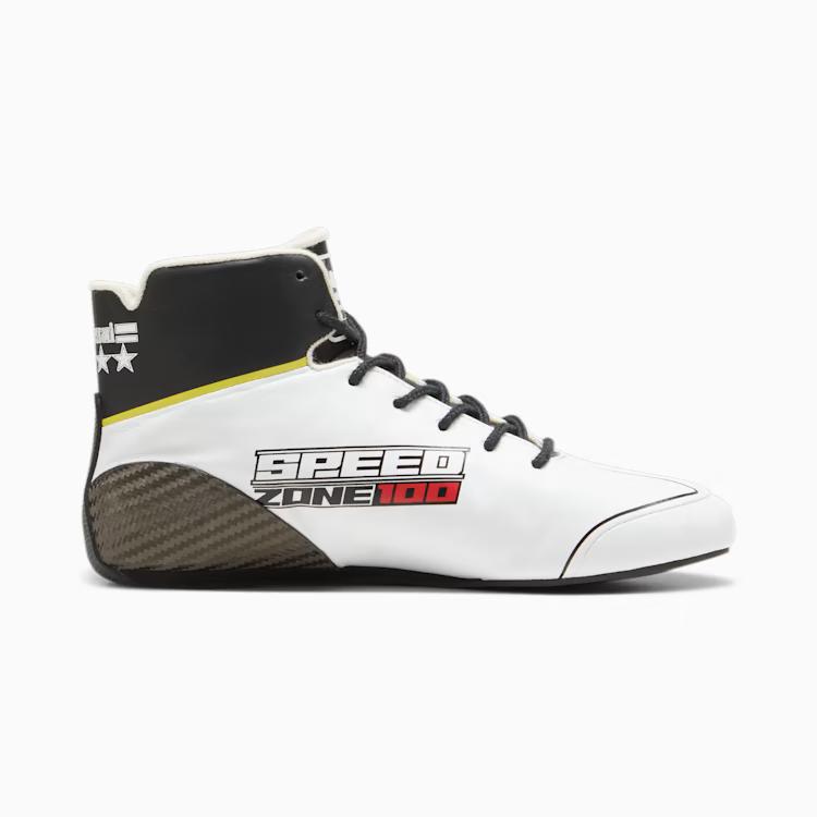 Giày Puma Scuderia Ferrari X June Ambrose Speedcat Pro Driving Shoes Nam Trắng Đỏ Đen