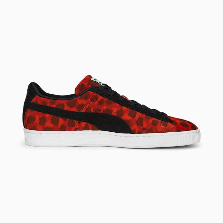 Giày Puma Suede Animal Sneakers Nam Đỏ Đen