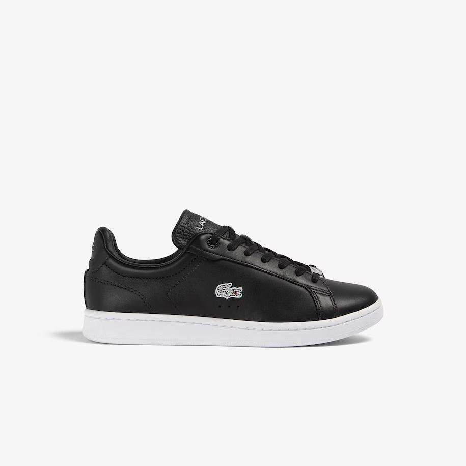 Giày Lacoste Carnaby Pro Leather Sneakers Nữ Đen