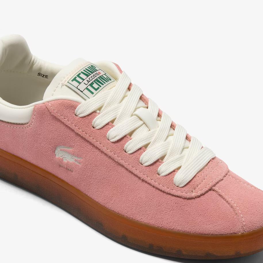 Giày Lacoste Baseshot Translucent Sole Sneakers Nữ Hồng