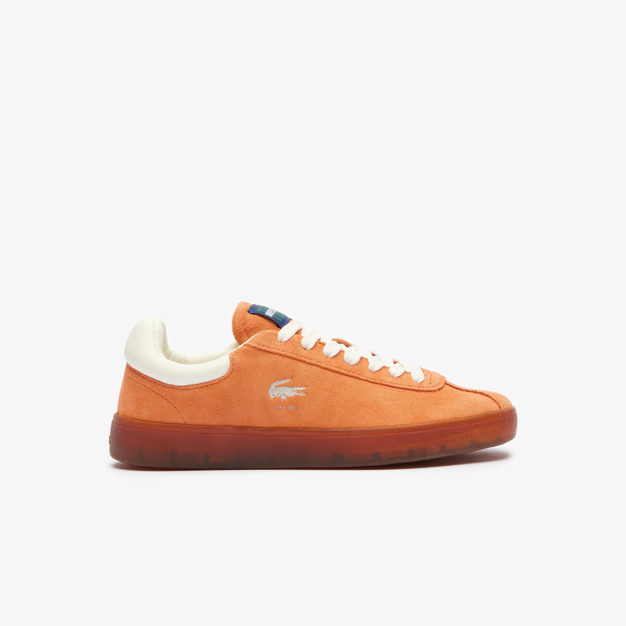 Giày Lacoste Baseshot Suede Sneakers Nữ Cam