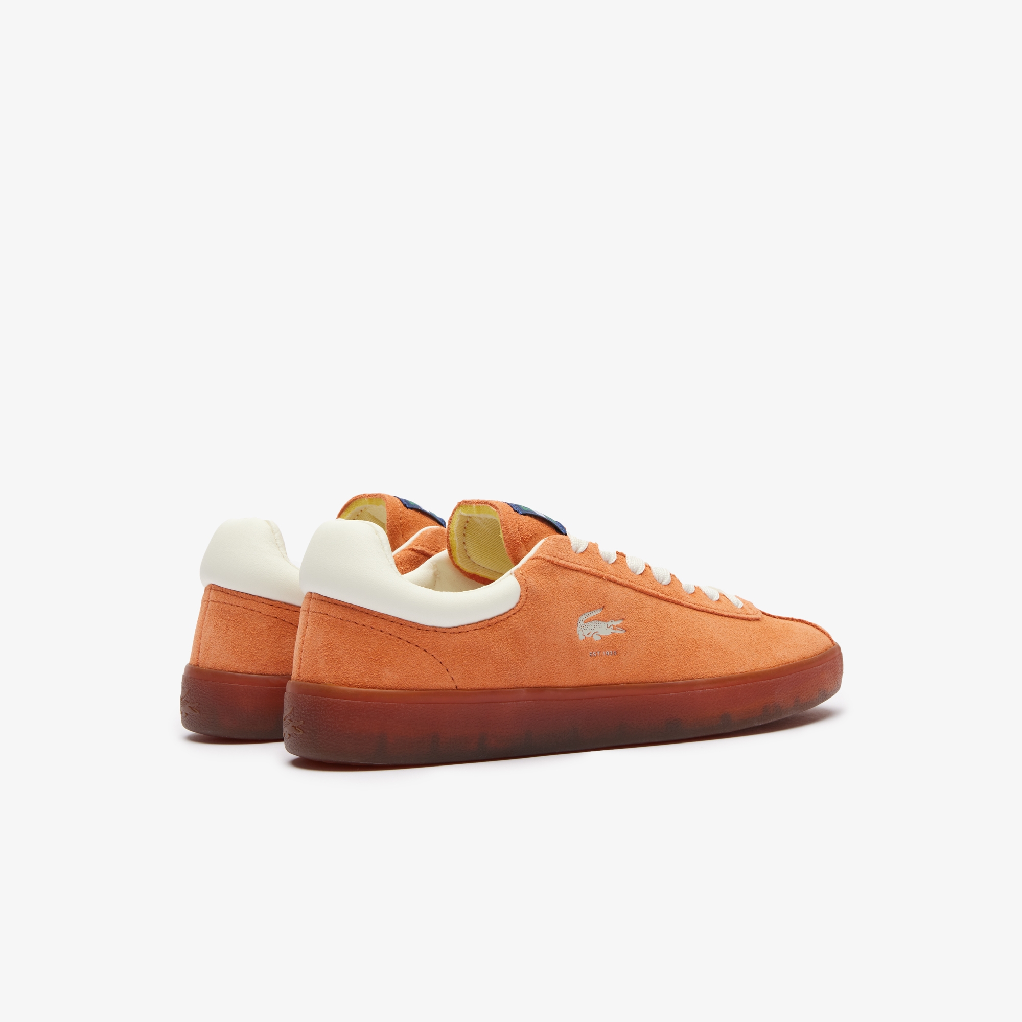 Giày Lacoste Baseshot Suede Sneakers Nữ Cam