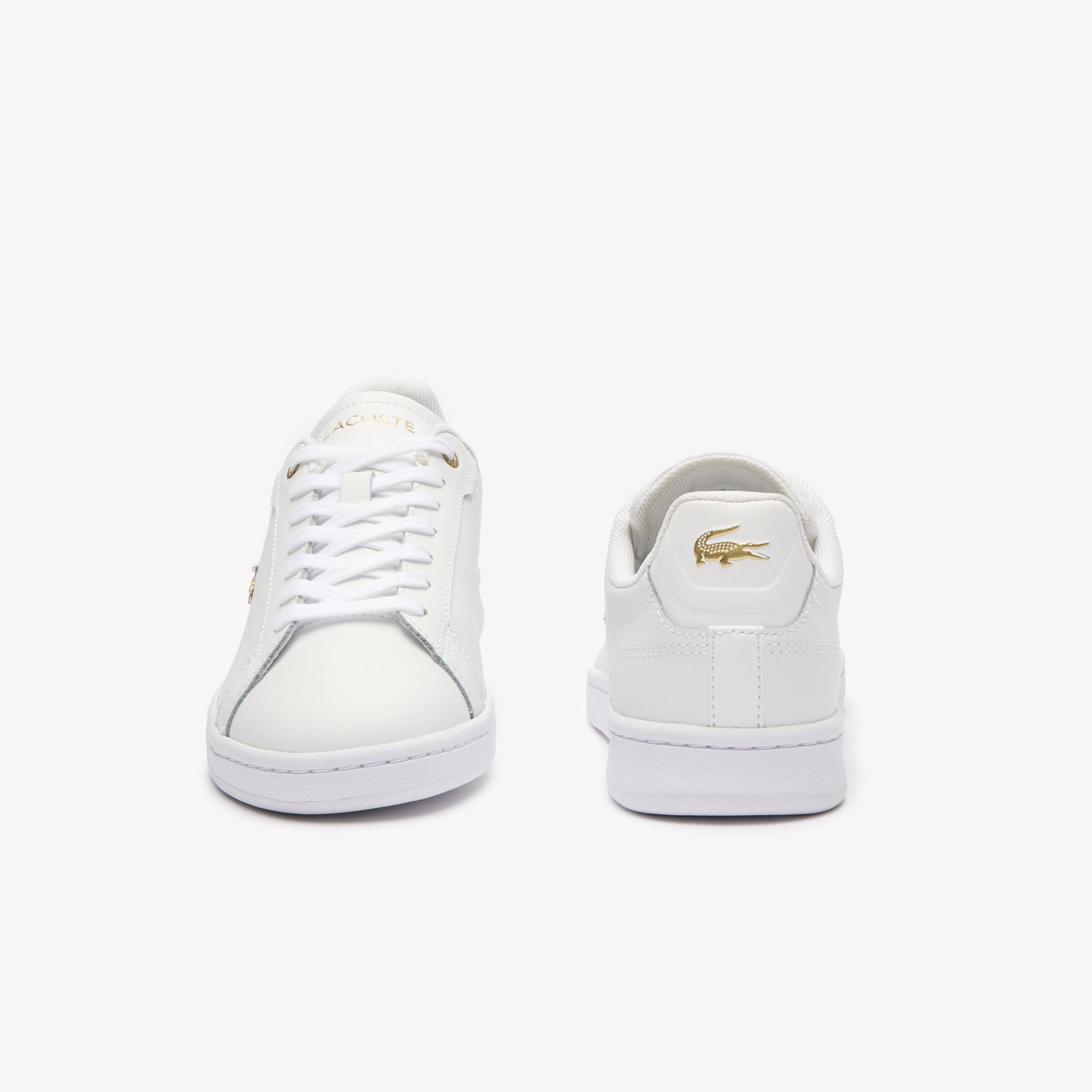 Giày Lacoste Carnaby Pro Leather Sneakers Nữ Trắng