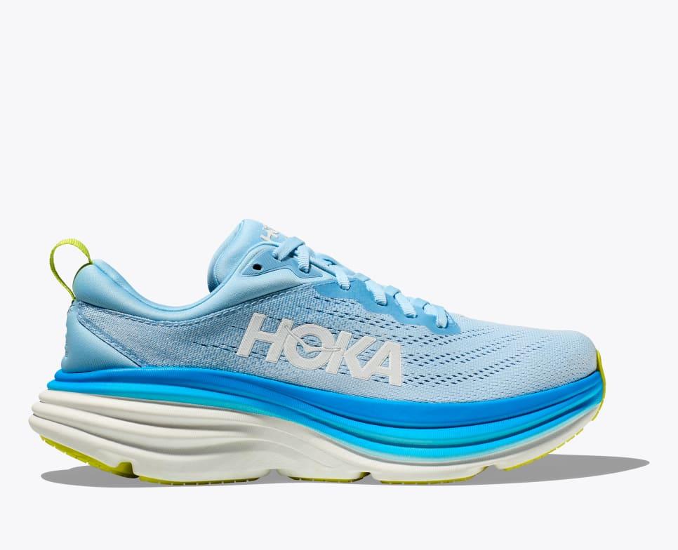 Giày Hoka Bondi 8 Nam Xám Da Trời