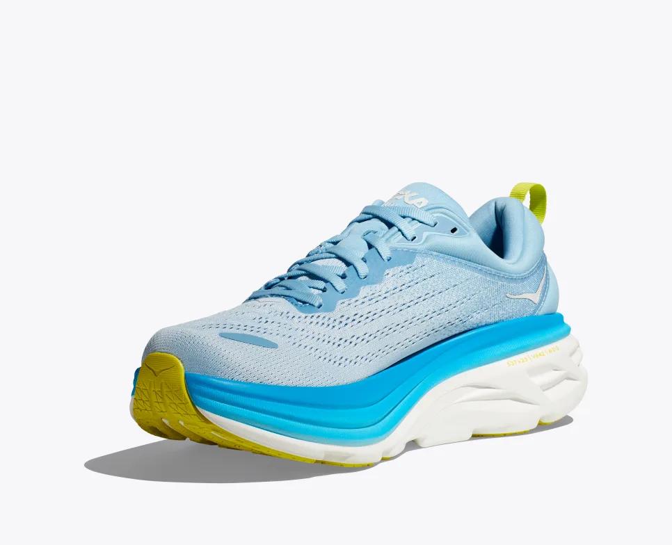 Giày Hoka Bondi 8 Nam Xám Da Trời