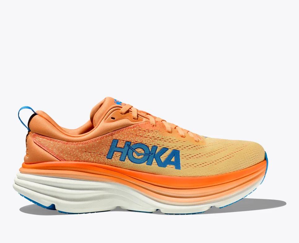 Giày Hoka Bondi 8 Nam Cam Xanh