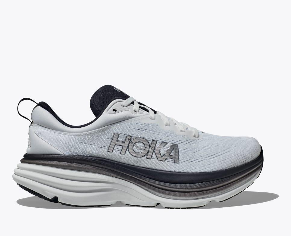 Giày Hoka Bondi 8 Nam Xám Đen