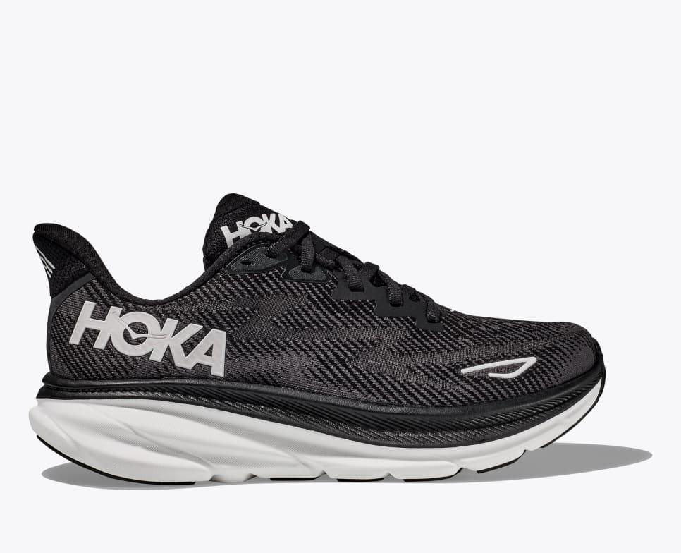 Giày Hoka Clifton 9 Nam Đen Trắng