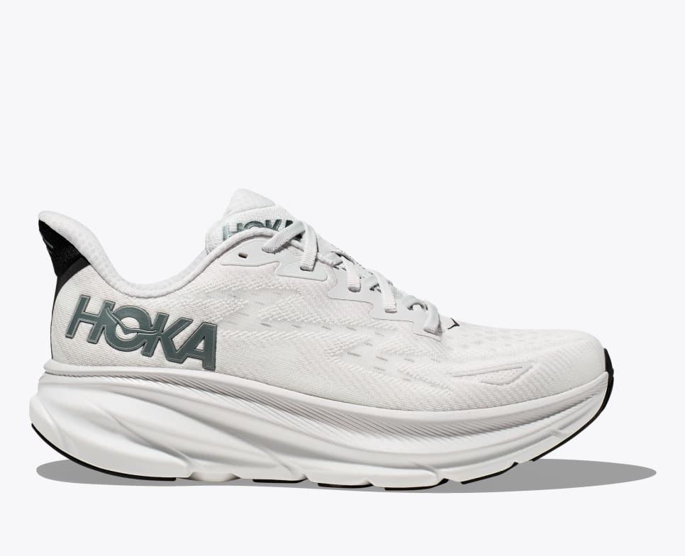 Giày Hoka Clifton 9 Nam Trắng Đen