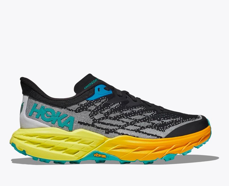 Giày Hoka Speedgoat 5 Nam Đen Xám