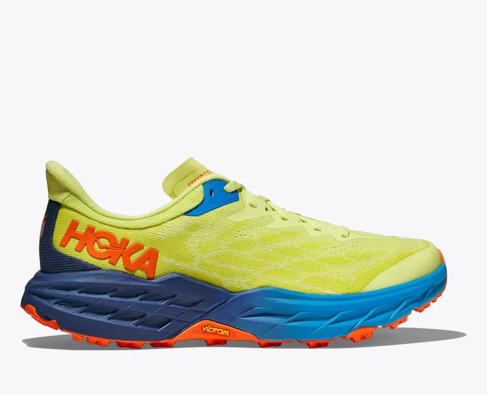 Giày Hoka Speedgoat 5 Nam Xanh Chanh