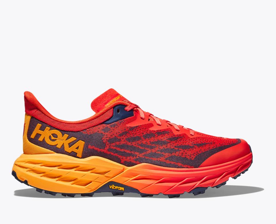 Giày Hoka Speedgoat 5 Nam Đỏ Vàng