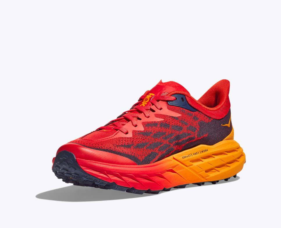 Giày Hoka Speedgoat 5 Nam Đỏ Vàng