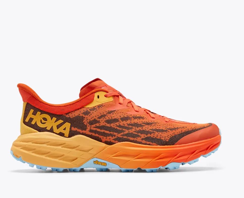 Giày Hoka Speedgoat 5 Nam Cam Vàng