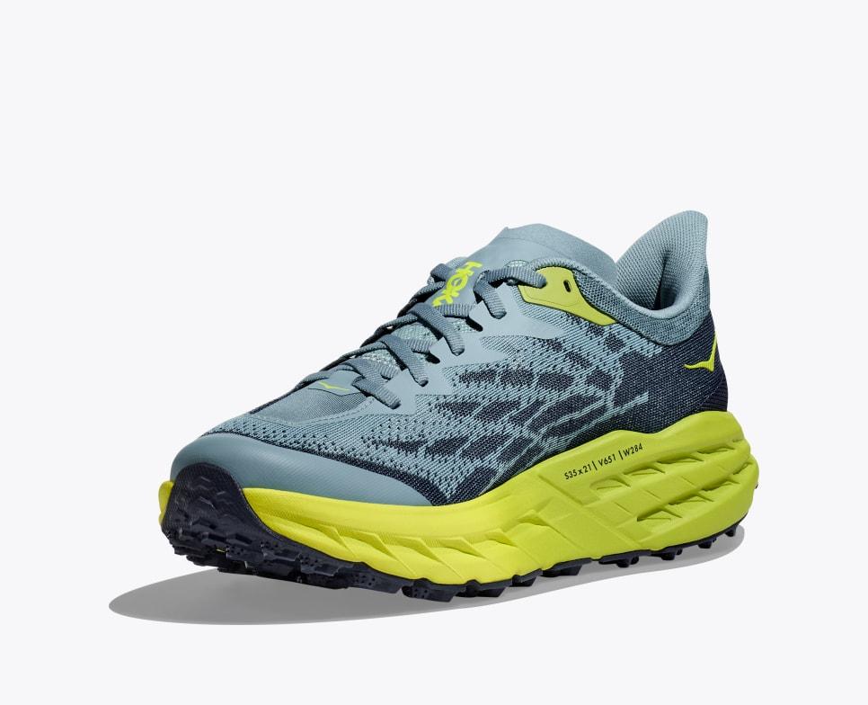 Giày Hoka Speedgoat 5 Nam Xanh Ghi