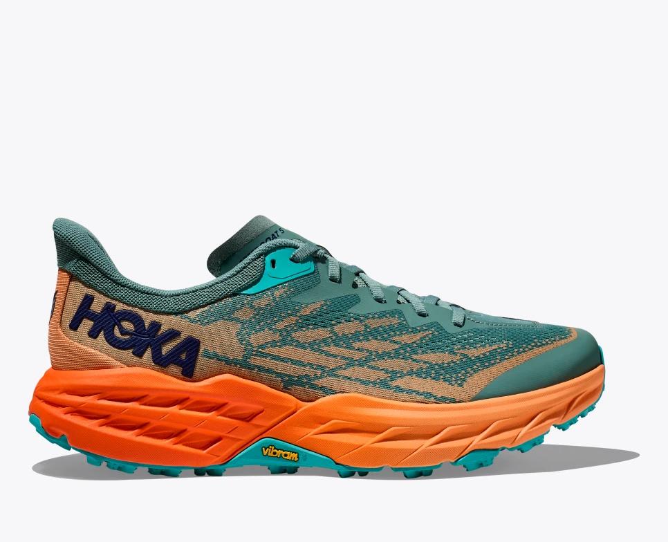 Giày Hoka Speedgoat 5 Nam Xanh Cam