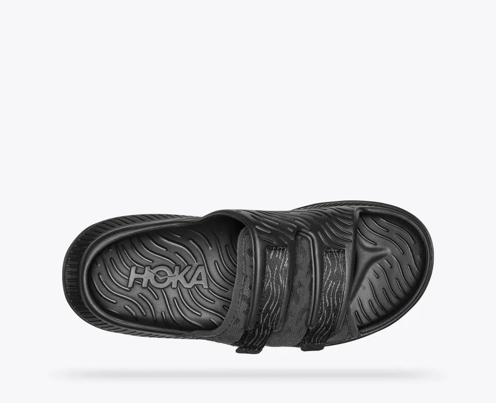 Dép Hoka Ora Luxe Nữ Đen