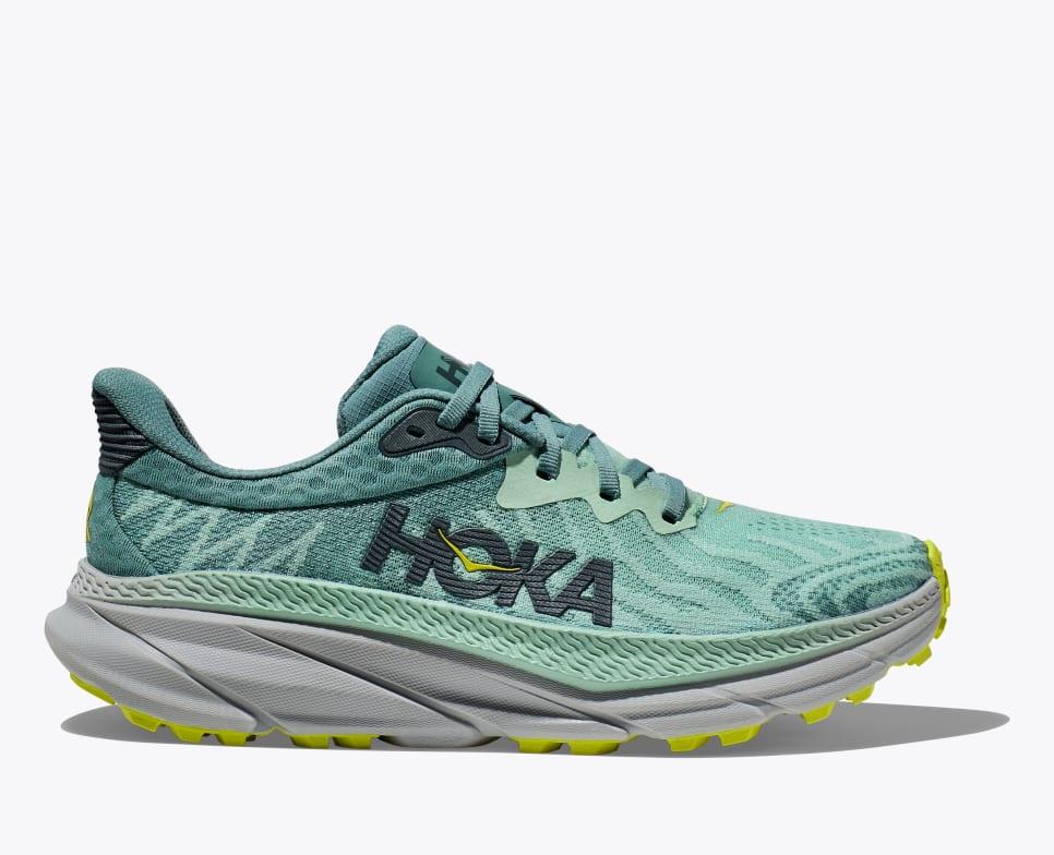 Giày Hoka Challenger 7 Nữ Xanh Lá Xám