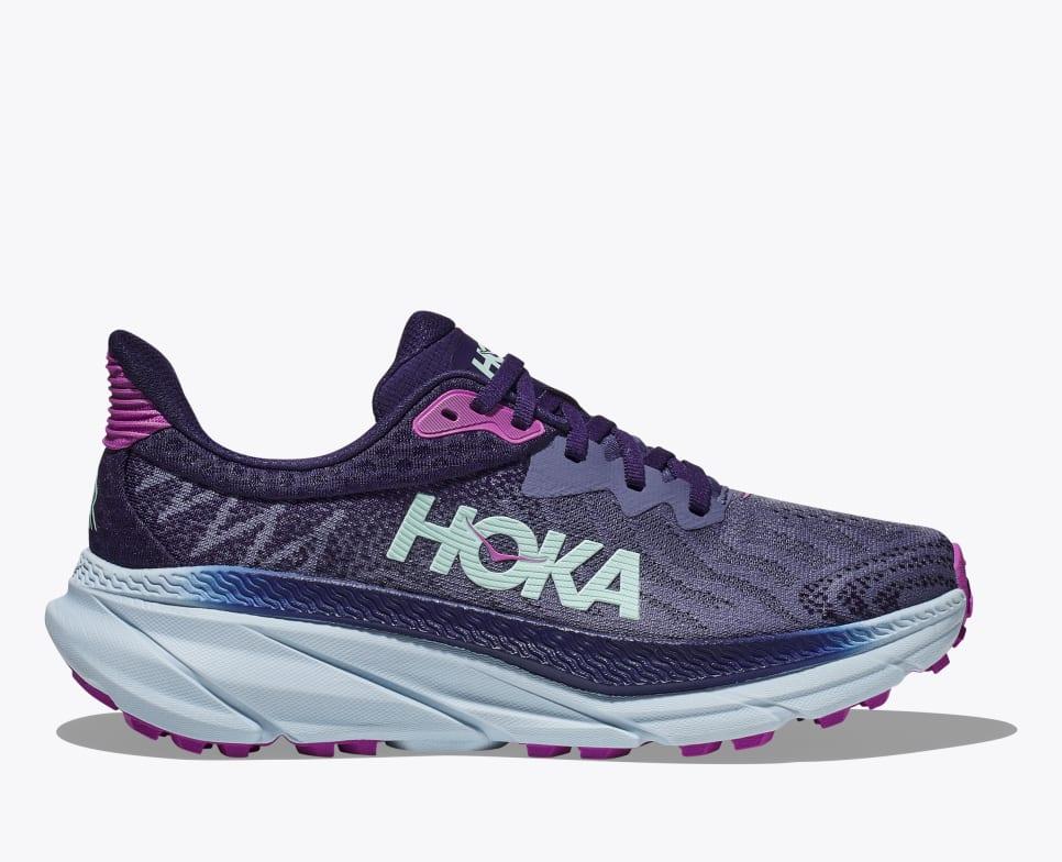 Giày Hoka Challenger 7 Nữ Tím Xám