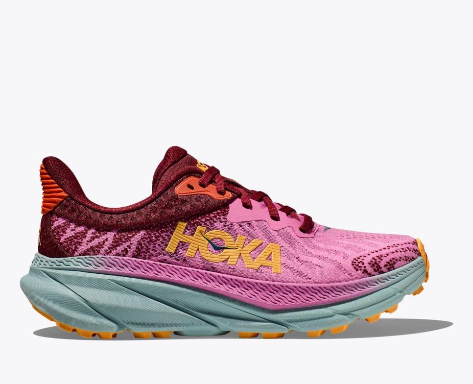 Giày Hoka Challenger 7 Nữ Hồng Xanh