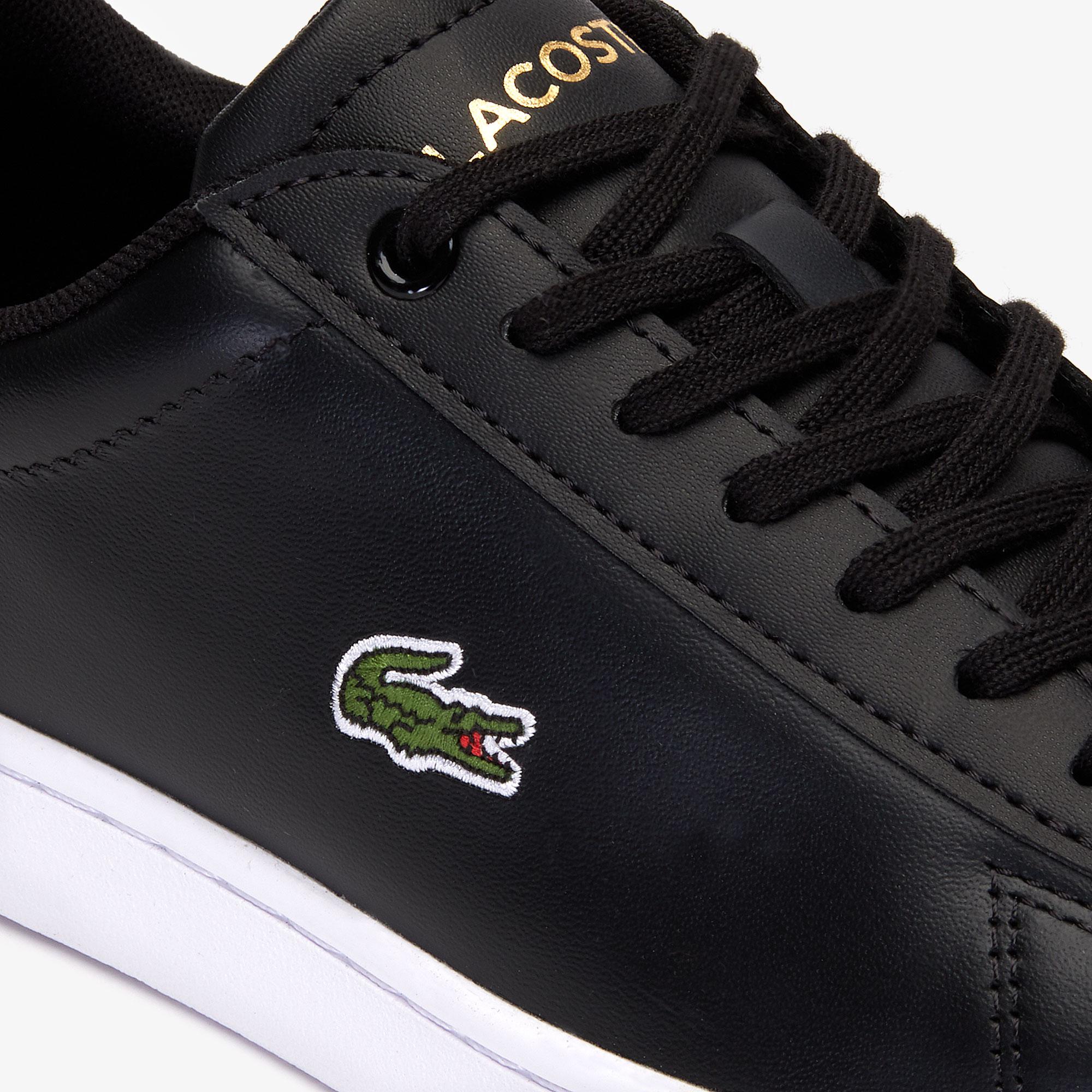 Giày Lacoste Hydez Leather Sneakers Nữ Đen