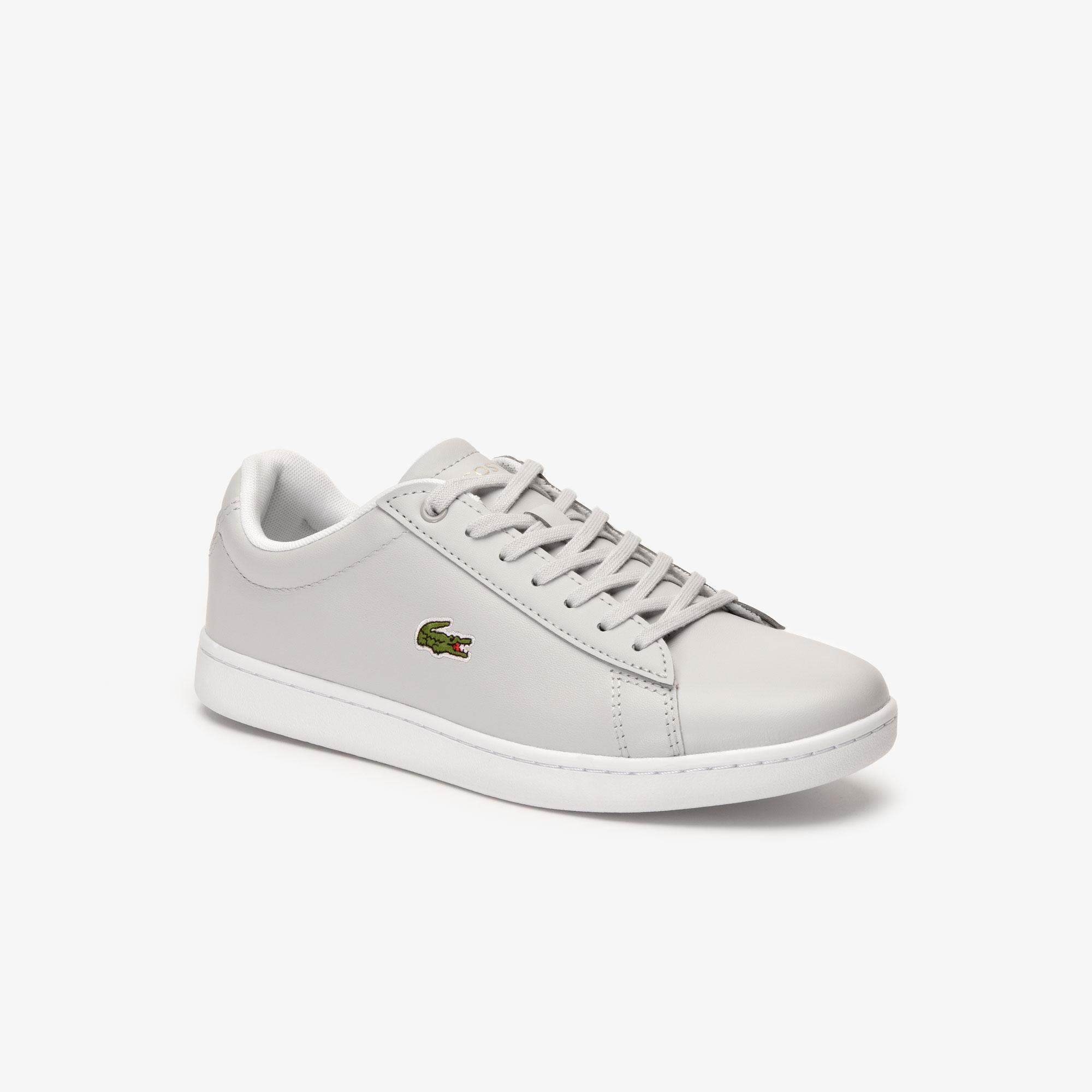 Giày Lacoste Hydez Leather Sneakers Nữ Xám