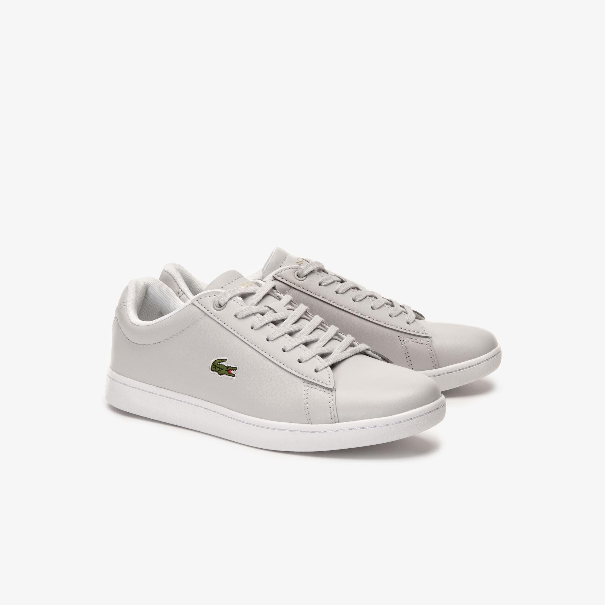 Giày Lacoste Hydez Leather Sneakers Nữ Xám