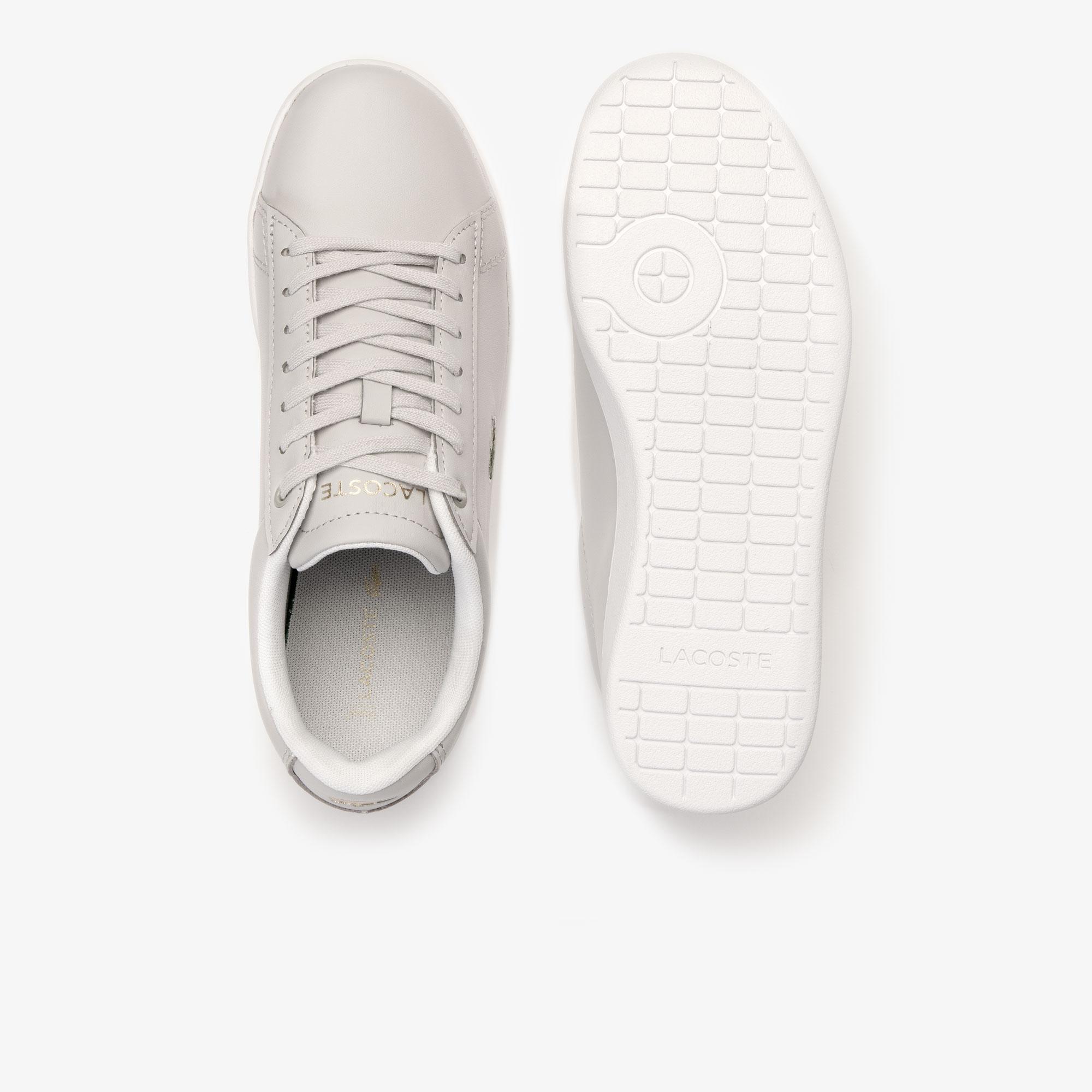 Giày Lacoste Hydez Leather Sneakers Nữ Xám