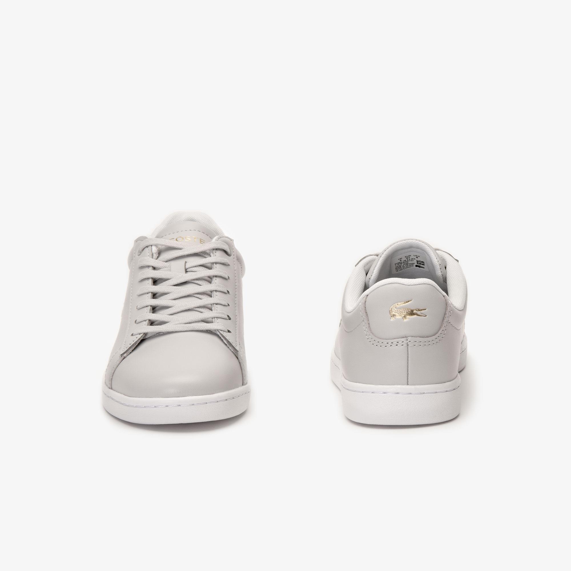 Giày Lacoste Hydez Leather Sneakers Nữ Xám