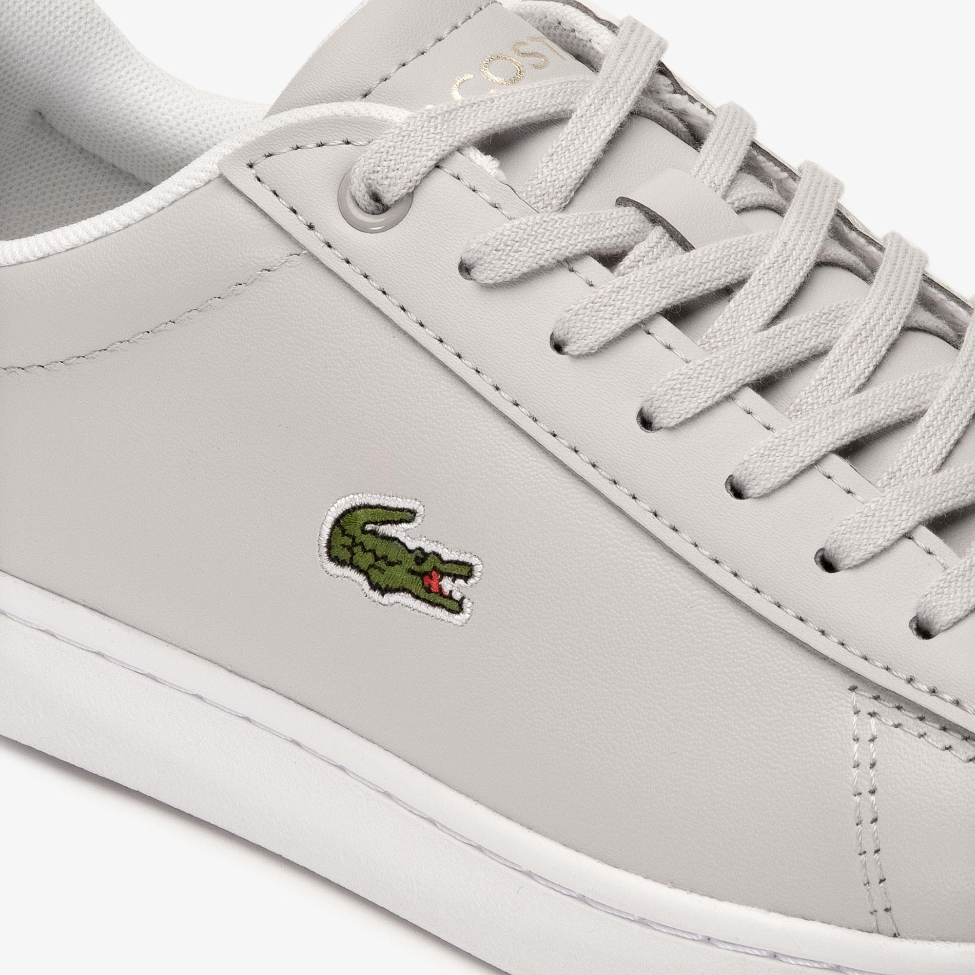 Giày Lacoste Hydez Leather Sneakers Nữ Xám