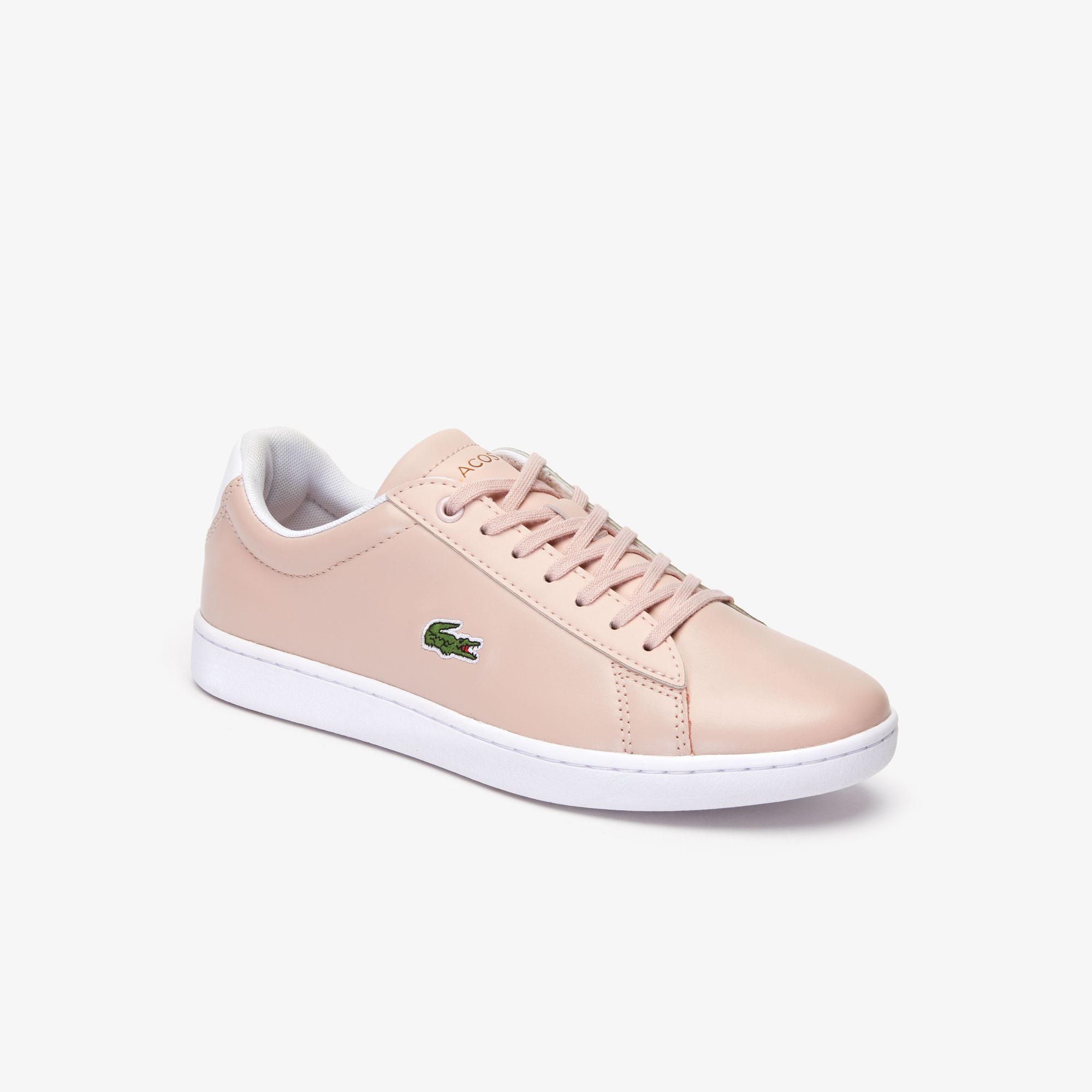 Giày Lacoste Lace-Up Sneakers Nữ Hồng