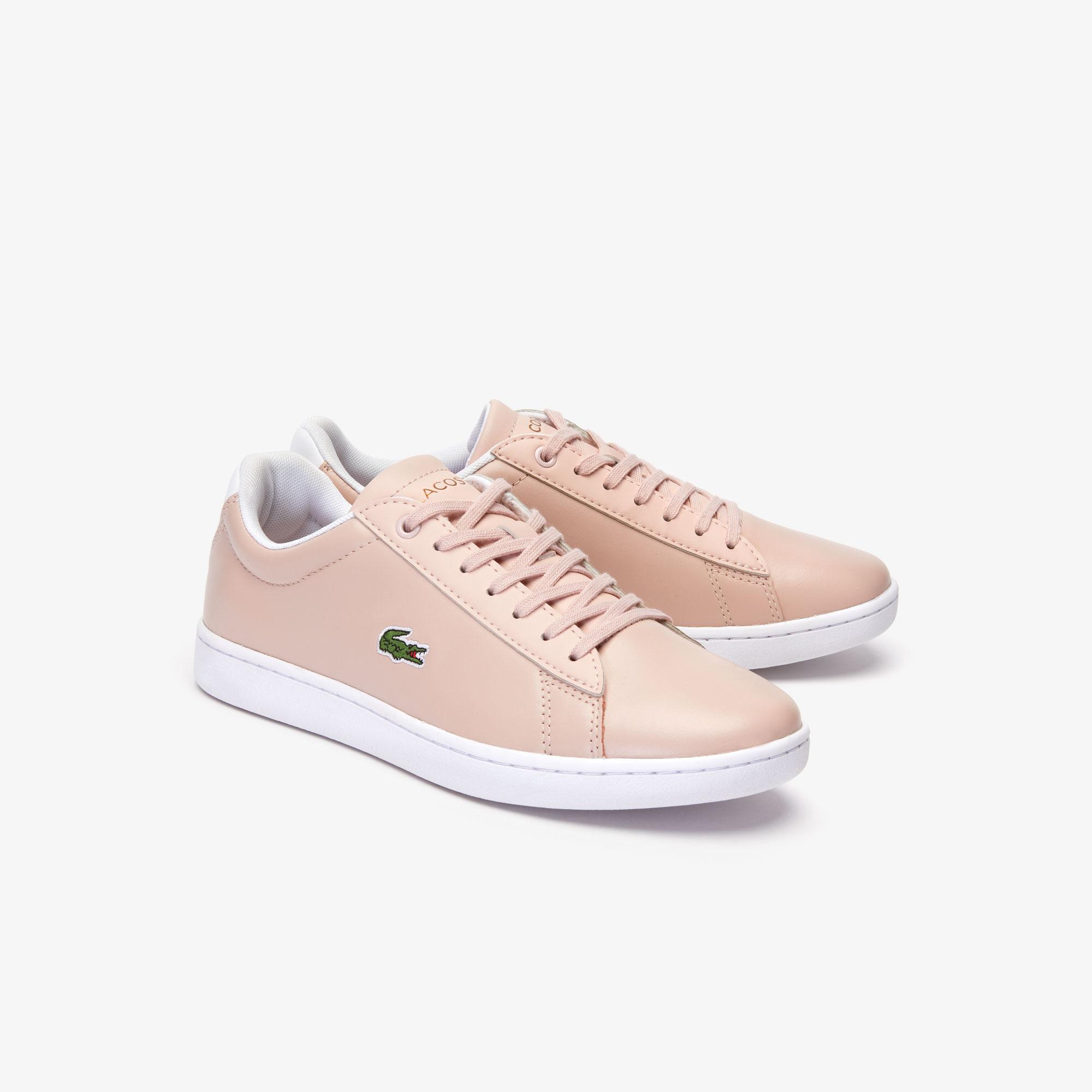 Giày Lacoste Lace-Up Sneakers Nữ Hồng